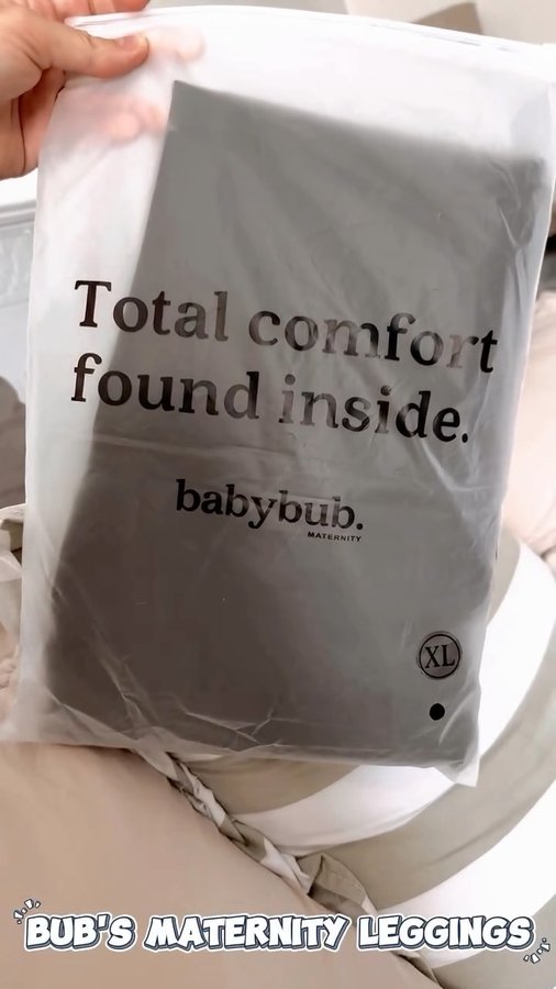 Instagram post by @that_derbyshire_mum for babybub. Caption reads: Obsessed with my @babybub Bub’s Maternity....