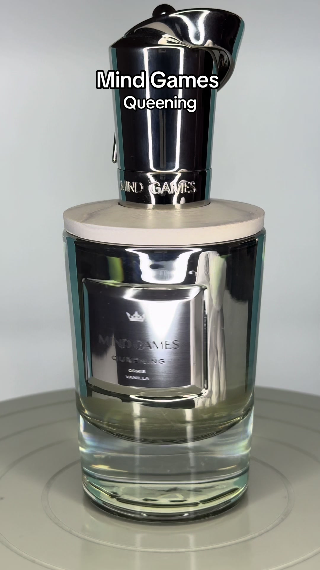 TikTok post by @_thjorben for Mind Games Fragrance. Caption reads: [...] #parfüm  Werbung wegen Zusendung ....