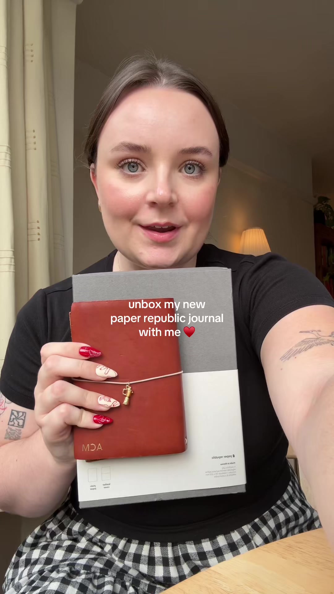 TikTok post by @amycatriona for paper republic. Caption reads: [...] select items ♥️ thank you SO much @paper....