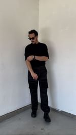 Instagram post by @berkannkarabulut for LES BENJAMINS. Caption reads: We are ready for 2nd week! ⚡️#coachella
 #reklam.