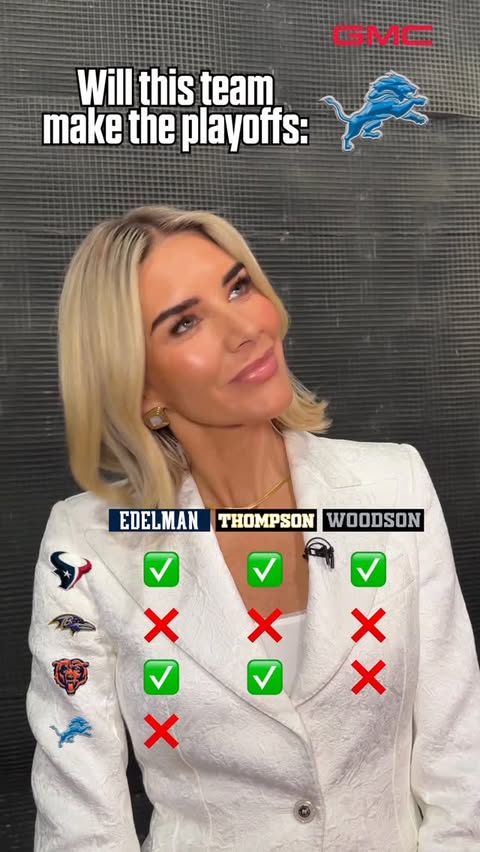 Instagram post by @charleswoodson for GMC. Caption reads: [...] which teams will be in 🔮 

Sponsored by....