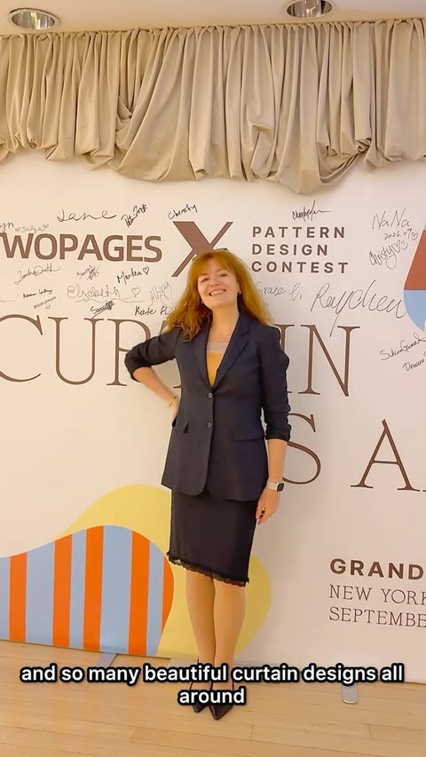 Instagram post by @kate_romanoff for TWOPAGES. Caption reads: gifted by TWOPAGES A creative evening in New York....
