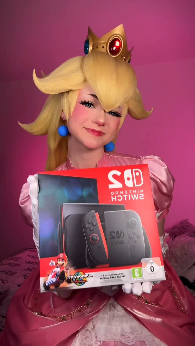 Instagram post by @spilll.thetea for Smyths Toys Uk. Caption reads: Let’s-a-unbox the Nintendo Switch 2 from Smyths....