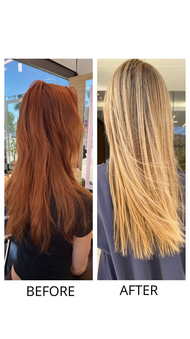 Instagram post by @colorbymattrez for Epres. Caption reads: From 👩🏻‍🦰 ⏭️ 👩🏼 with @epresbeauty preserving....