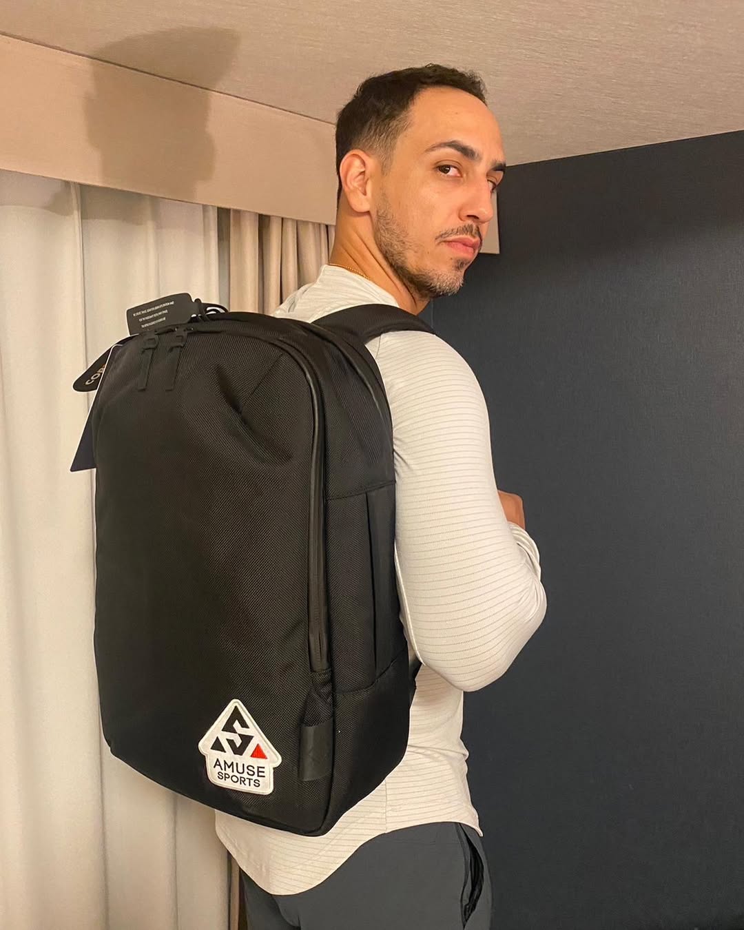 Instagram post by @n.soto99 for Wexley. Caption reads: My favorite backpack! @wexley.jp....