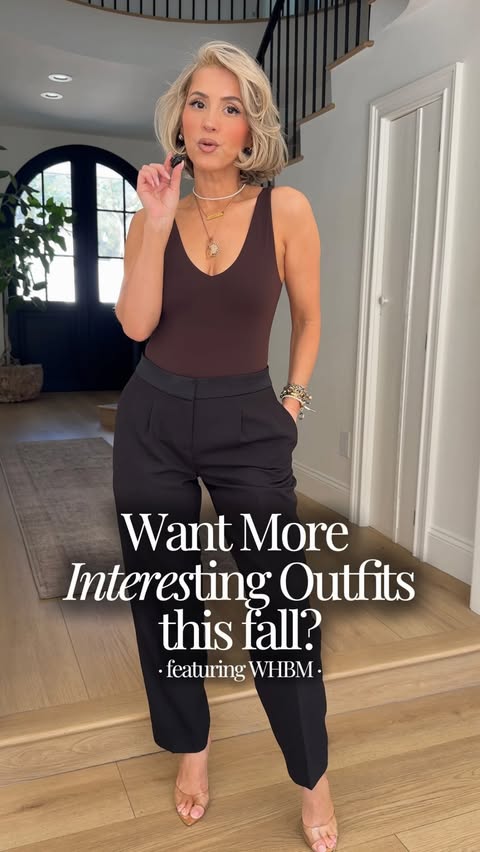 Instagram post by @im_lola__ for White House Black Market. Caption reads: The easiest way to make an outfit more....