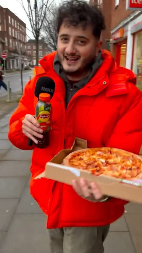 Instagram post by @wilfredwebsterofficial for Lipton Iced Tea. Caption reads: #AD I’ve been busy doing my good deeds for 2026,....