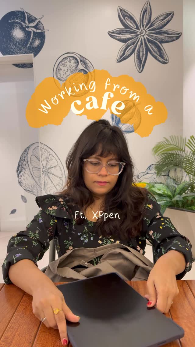 Instagram post by @woodledoodledesigns for Xppen. Caption reads: Excuse the mess I created while working at the....