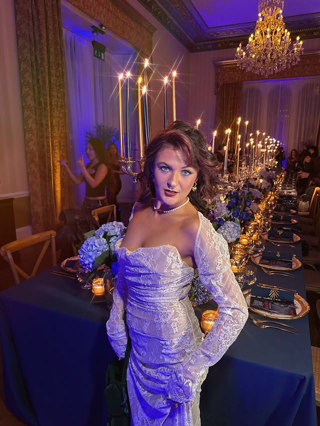 Instagram post by @dev_skehan for Swinton Estate. Caption reads: [...] let the forage do the talking 📍....