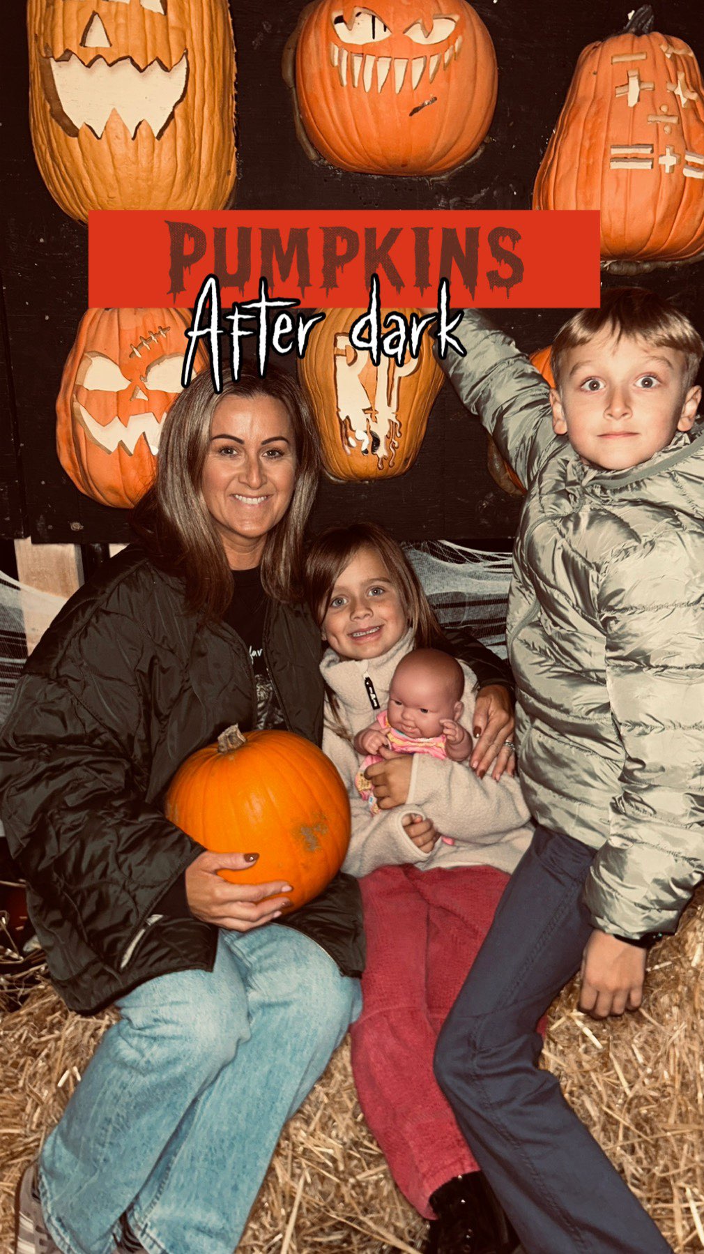 Instagram post by @aoife.bermingham.ie for Discover Ireland. Caption reads: #gifted 🎃 Pumpkins after Dark 🎃
.
Located at....