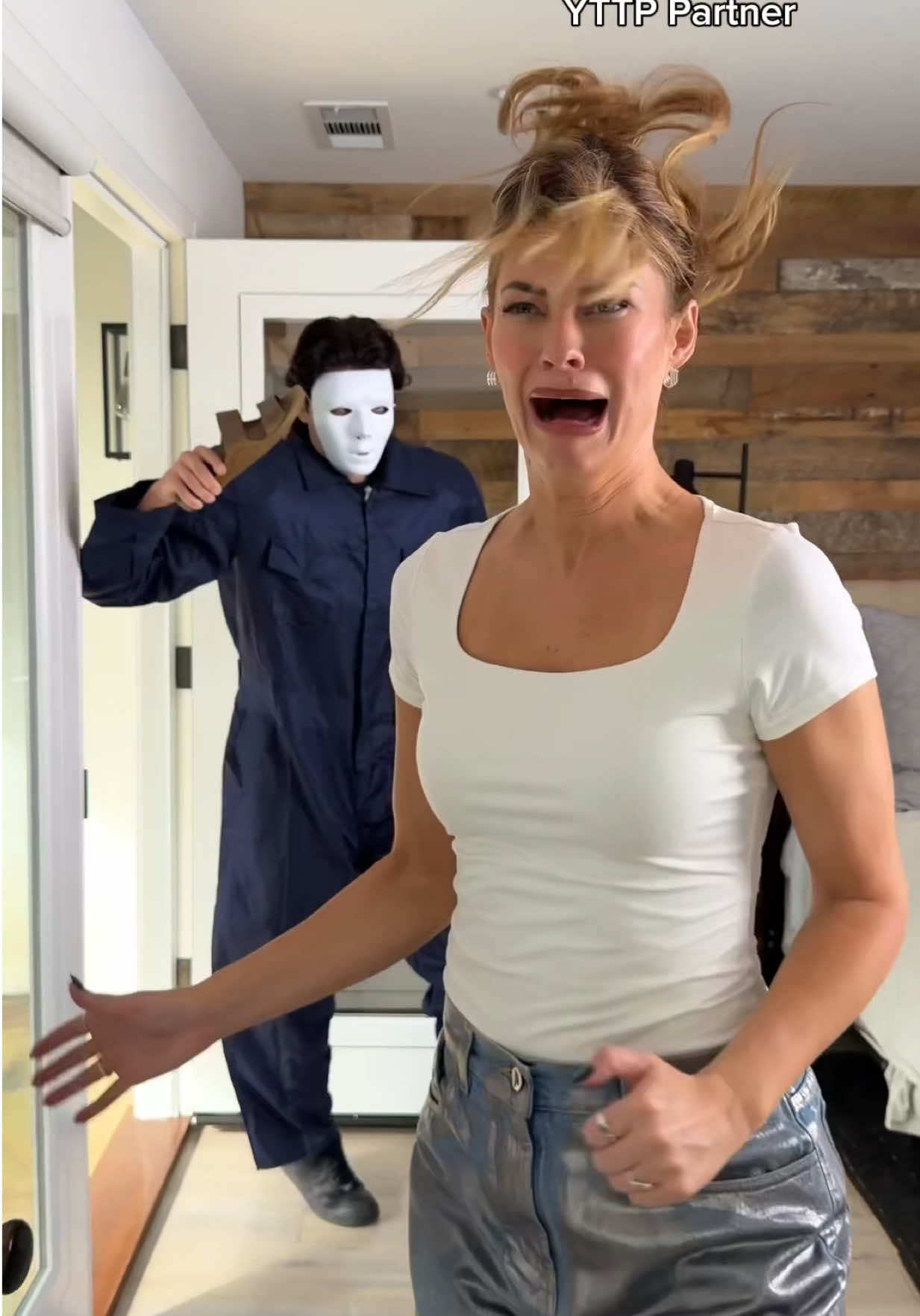 TikTok post by @hannahstocking for Youth To The People. Caption reads: No matter what girls will still do their skin care....