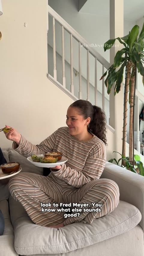 Instagram post by @marissamaejackson for Fred Meyer. Caption reads: #ad Luckily I have @fredmeyerstores to help with....