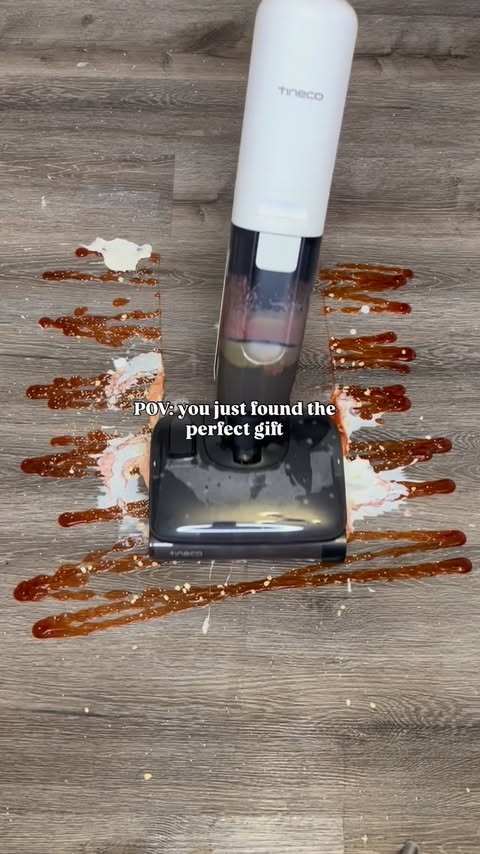 Instagram post by @maritzarubalcava_ for Tineco. Caption reads: Putting my @tinecoglobal to the test & I am....