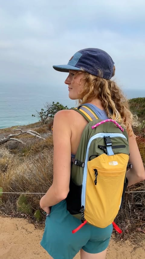 Instagram post by @morghoffadventures for Strava. Caption reads: [...] too many hobbies 🥾 Join the BAGSMART x....