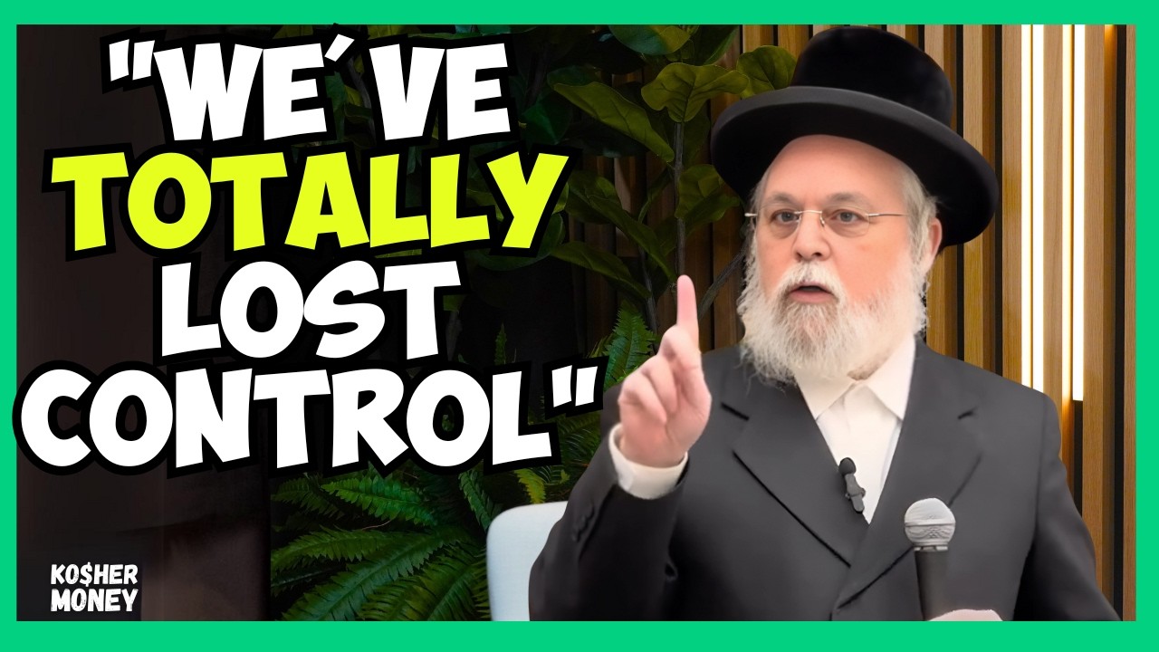 YouTube post by @LivingLchaim for Twillory. Caption reads: The Hasidic Man with a Money Warning for EVERY....