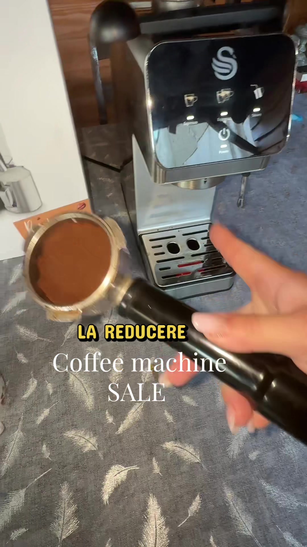 TikTok post by @fata.din.ardeal for SwanbrandSA. Caption reads: Ambele variante sunt la reducere #ad....
