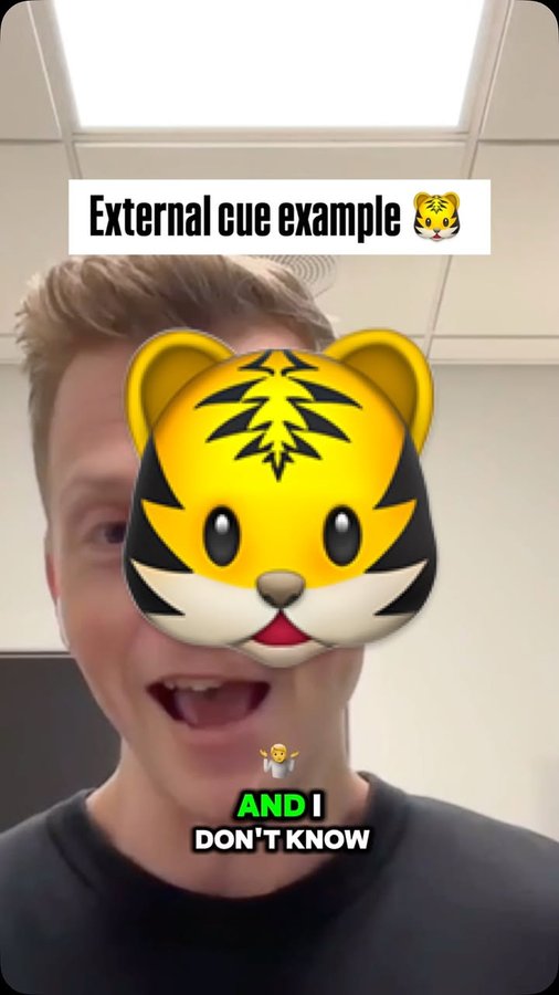 Instagram post by @adamblicher for Functional Tennis. Caption reads: An external cue example from @adamblicher on our....