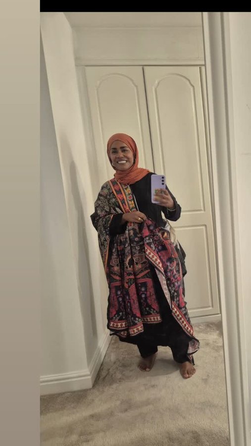 Instagram post by @nadiyajhussain for Edge of Ember. Caption reads: Nothing makes me feel more ladylike (grown up)....