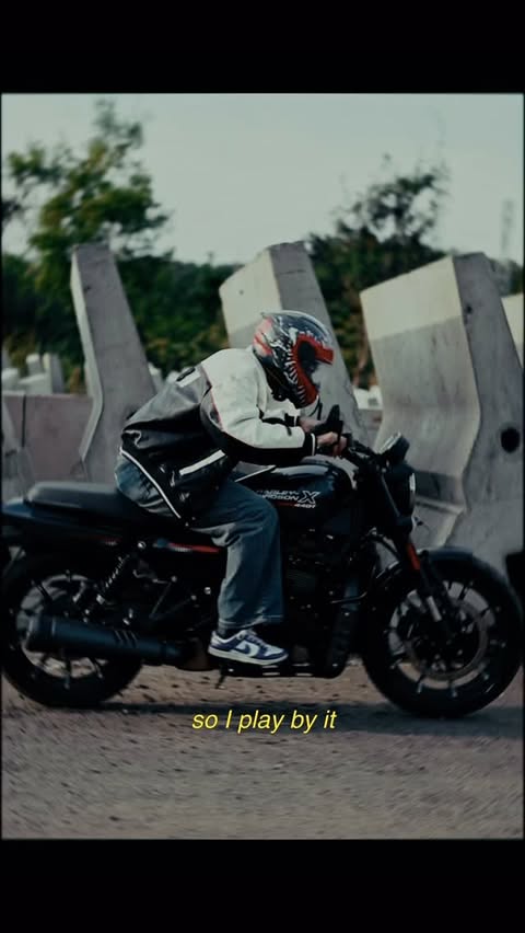 Instagram post by @rajatrm_ for Harley-Davidson. Caption reads: [...] ones who live beyond the everyday.....