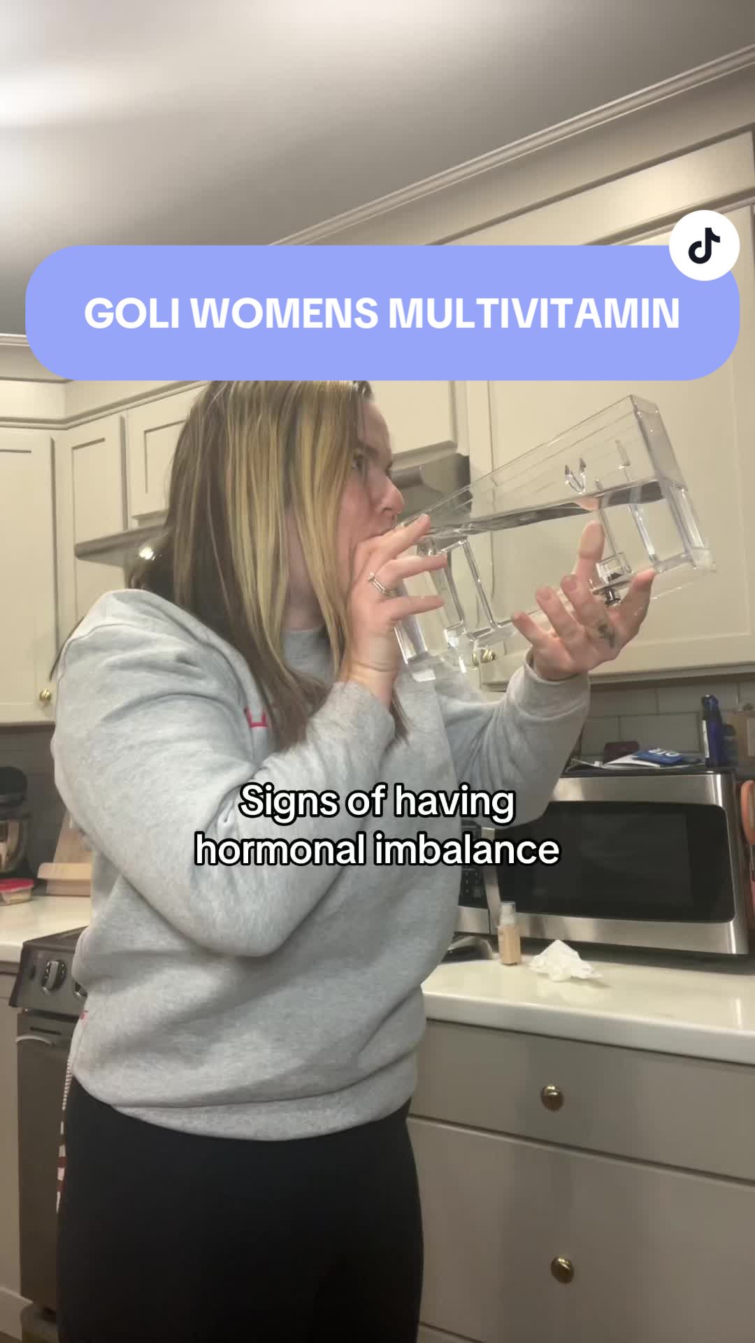 TikTok post by @brikeeler7 for Goli. Caption reads: [...] changed my daily life for the better @Goli®....