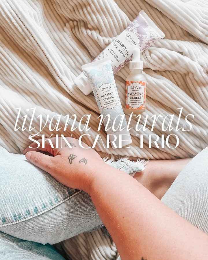 Instagram post by @gabby.bracey for Lilyana Naturals. Caption reads: [...] and will never look back💕 [ad]....