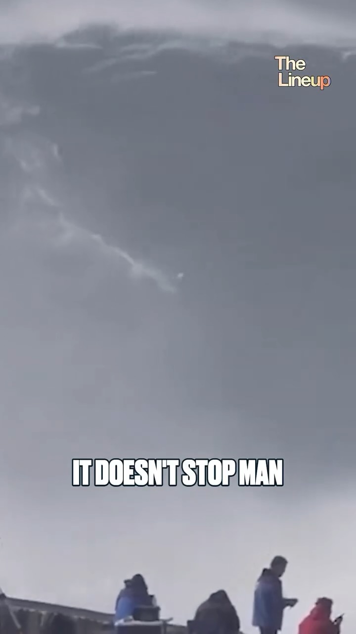 Instagram post by @nicvonrupp for World Surf League. Caption reads: “During season it’s 20ft every day”....