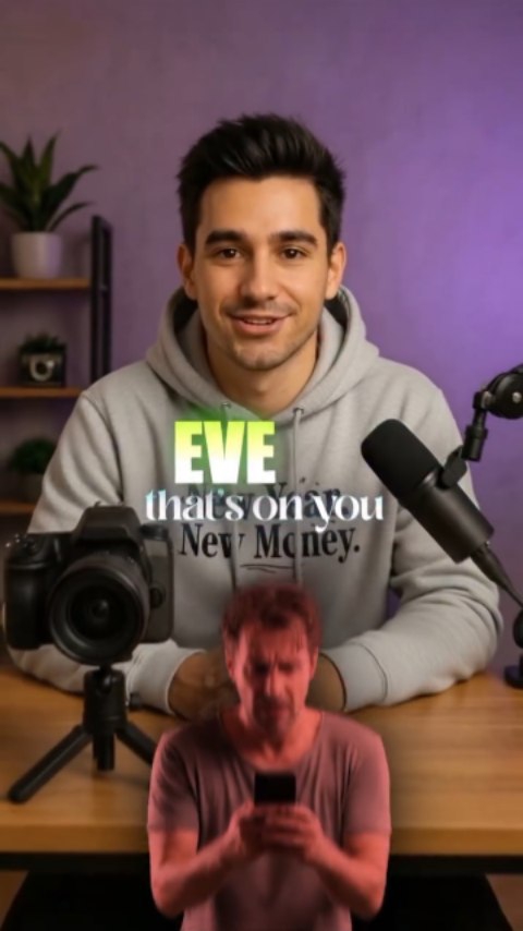 Instagram post by @creators.husstle for Printify. Caption reads: [...] parties, and New Year vibes. I’m using....