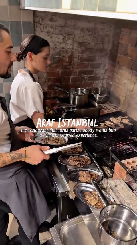 Instagram post by @eli_radu for Go Türkiye. Caption reads: Where Istanbul’s soul meets the dinner table. 🕯️....