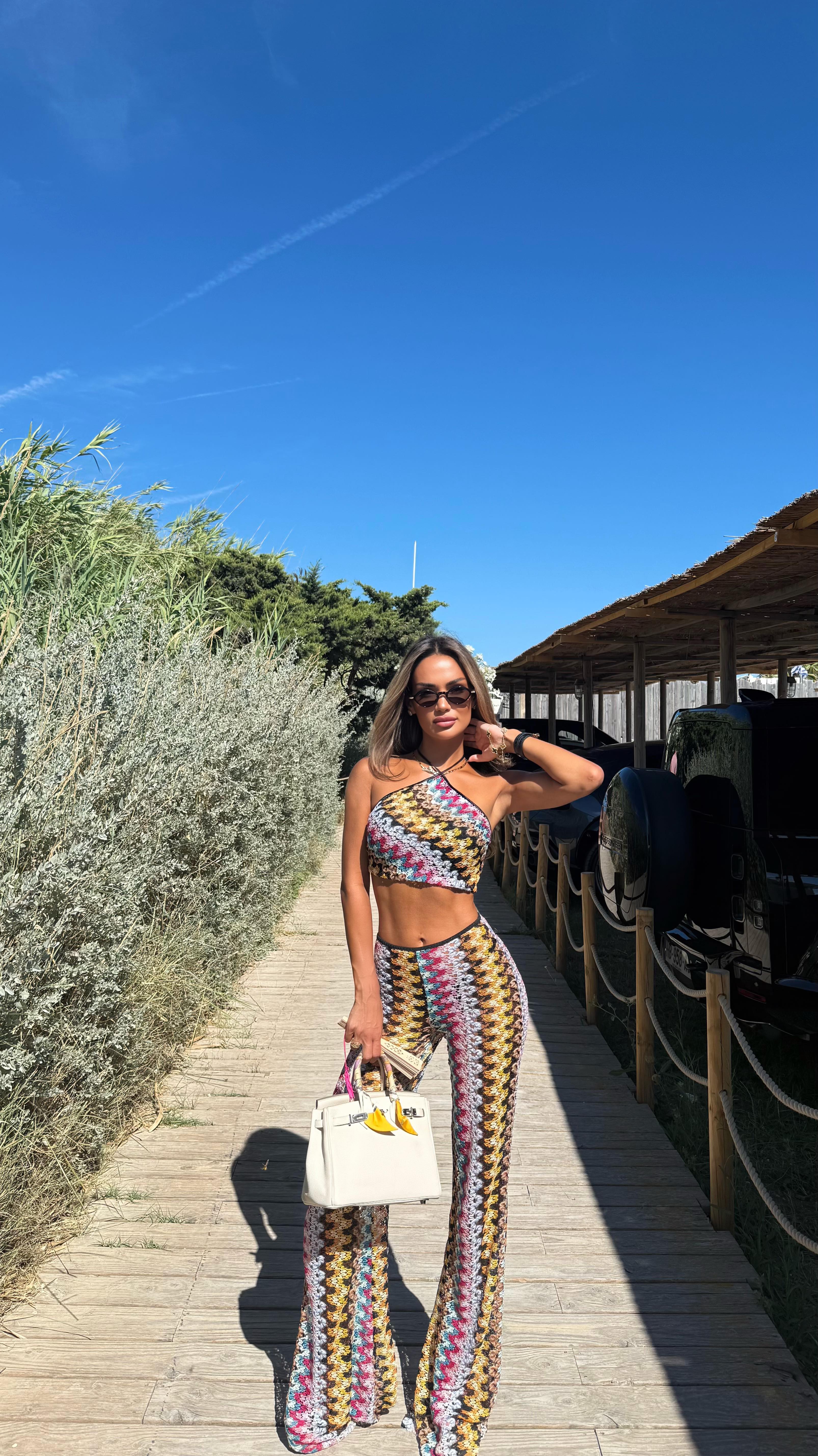 Instagram post by @aida.offi for Missoni. Caption reads: 😎.