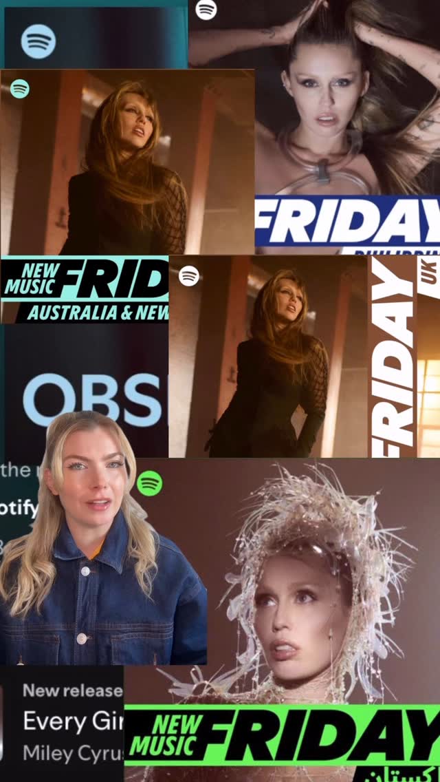 Instagram post by @jodierosebryant for Spotify for Artists. Caption reads: How Miley Cyrus used Spotify for Artists to focus....