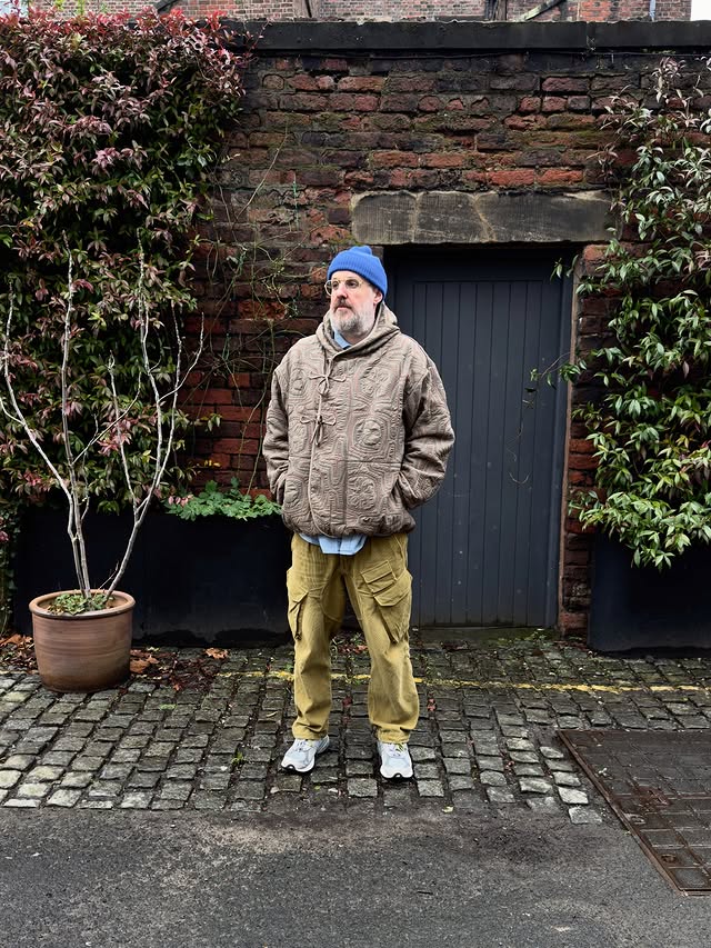 Instagram post by @nogreywalls for Proper Cloth. Caption reads: [...] @engineered_garments_official Shirt....
