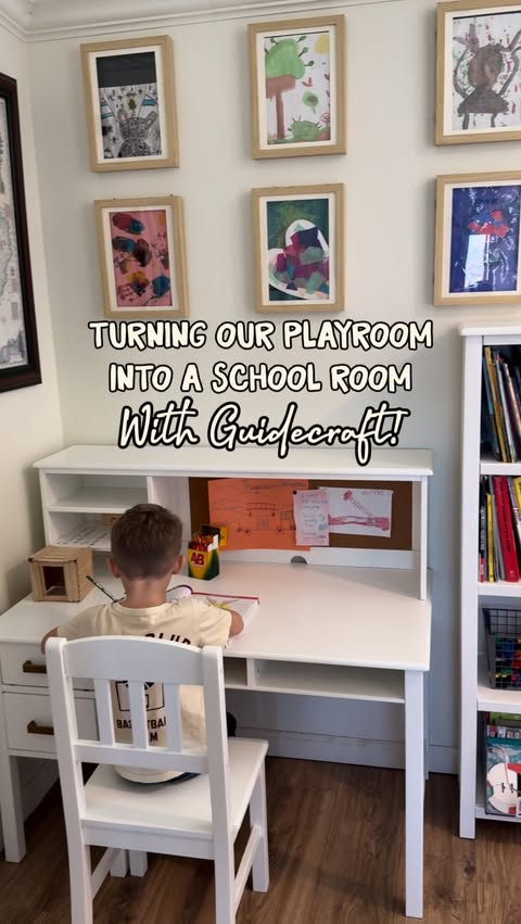 Instagram post by @adventuresofthehaleys for Guidecraft. Caption reads: [...] life this holiday season? Check out....