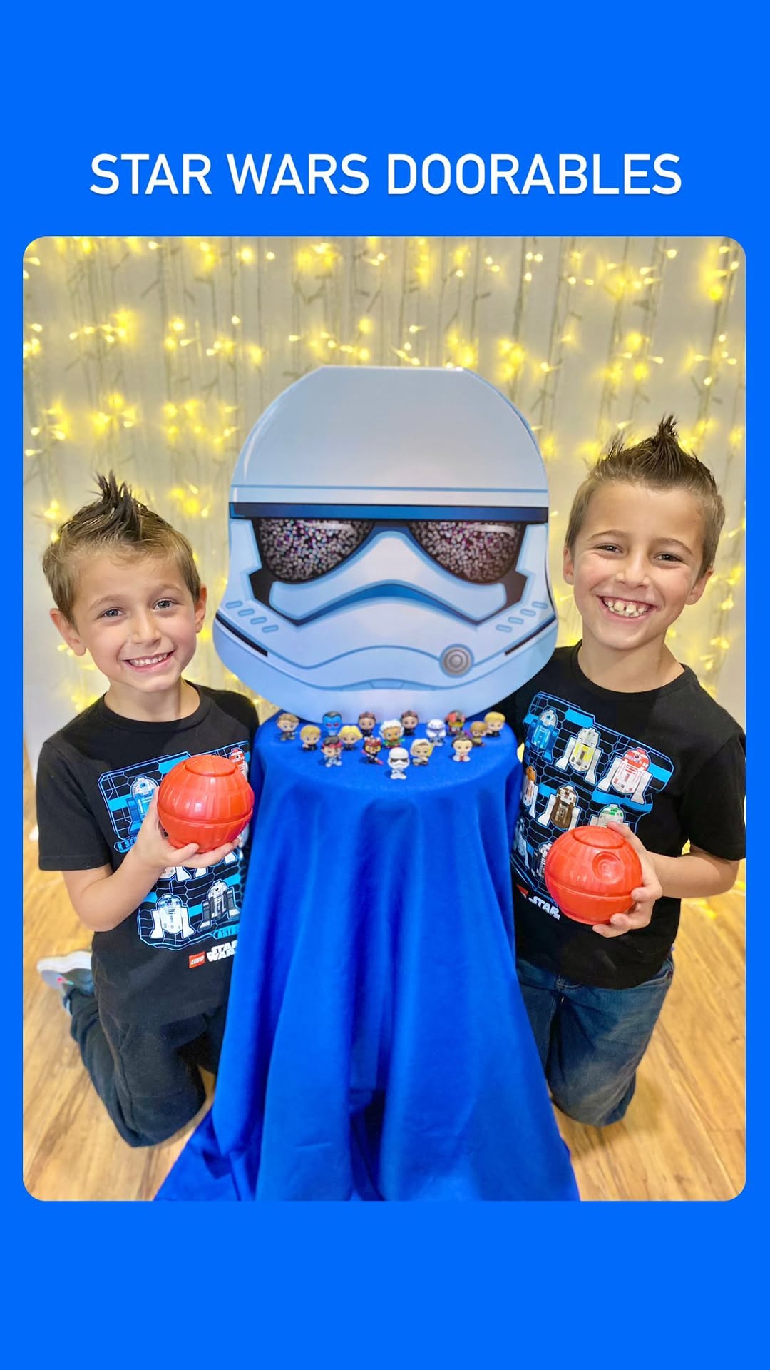 Instagram post by @magicfamilyadventures for Just Play. Caption reads: 🖤The Dark Side Now Has A Cute Side🖤

The new....