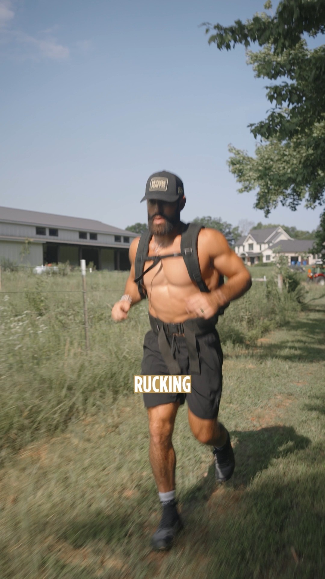 Instagram post by @mayhemhunt for MTN OPS. Caption reads: Running alone won't prepare us for the mountains.....