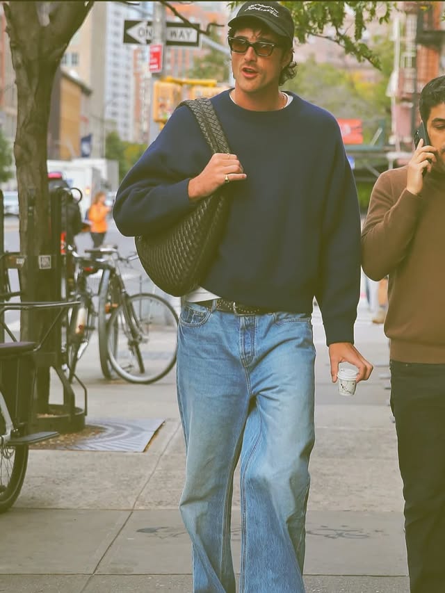 Instagram post by @stylepines for Getty Images. Caption reads: Street style #jacobelordi

@gettyimages....