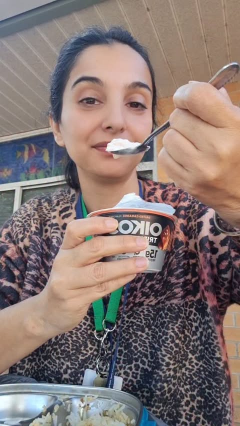 Instagram post by @producttesterreviewer for Oikos. Caption reads: I received the @oikos Triple Zero Yogurt in flavor....
