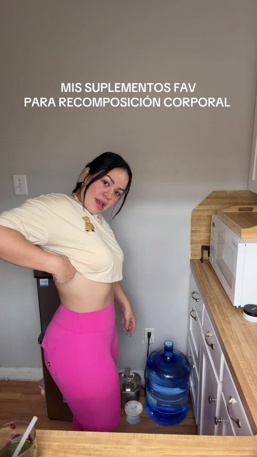 TikTok post by @jane724ss for EHPlabs. Caption reads: [...] dos, solo pude ponerte un enlace !....