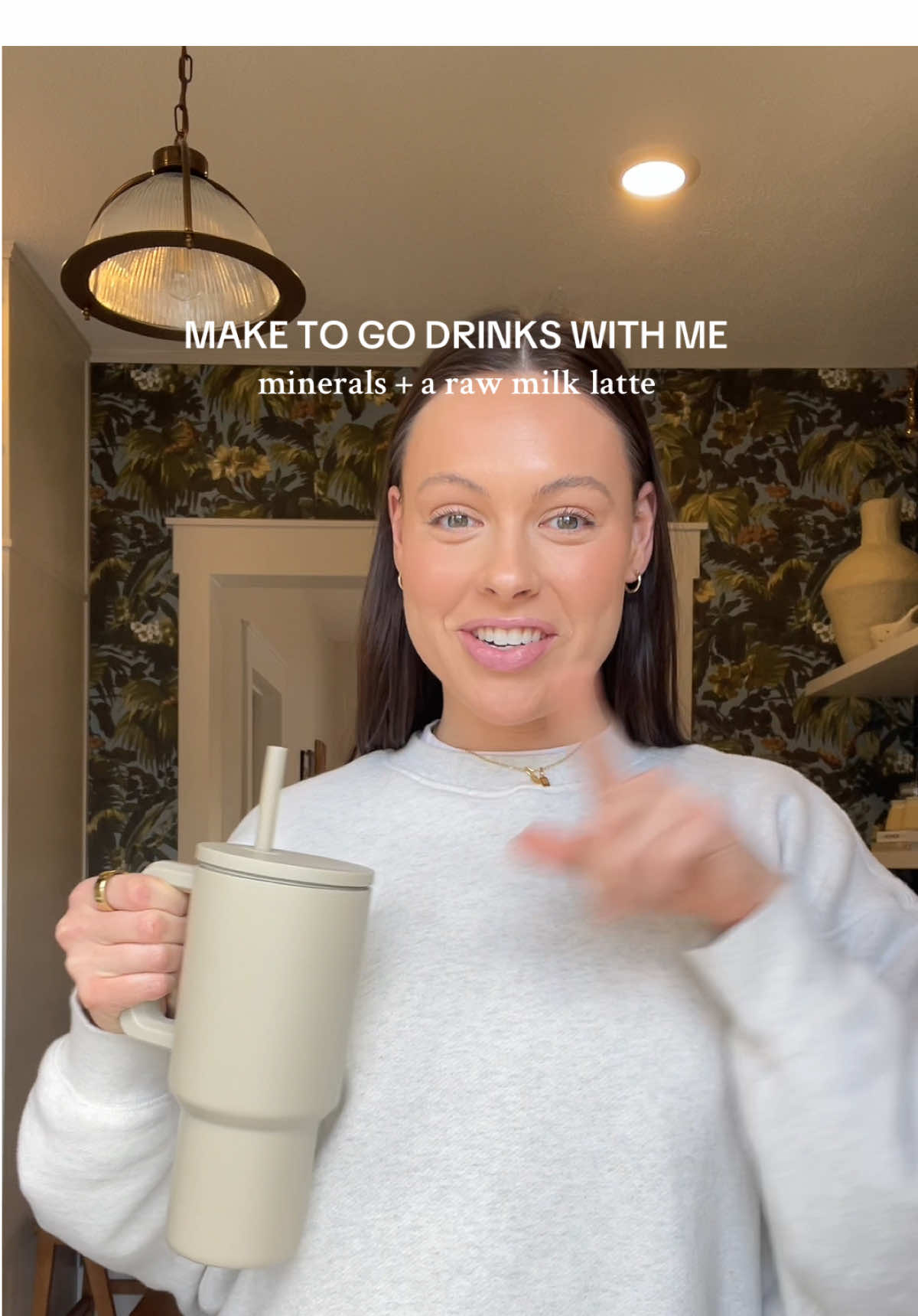 TikTok post by @tara_elsas for Live Healthillie. Caption reads: [...] a water with minerals (this one is @Live....