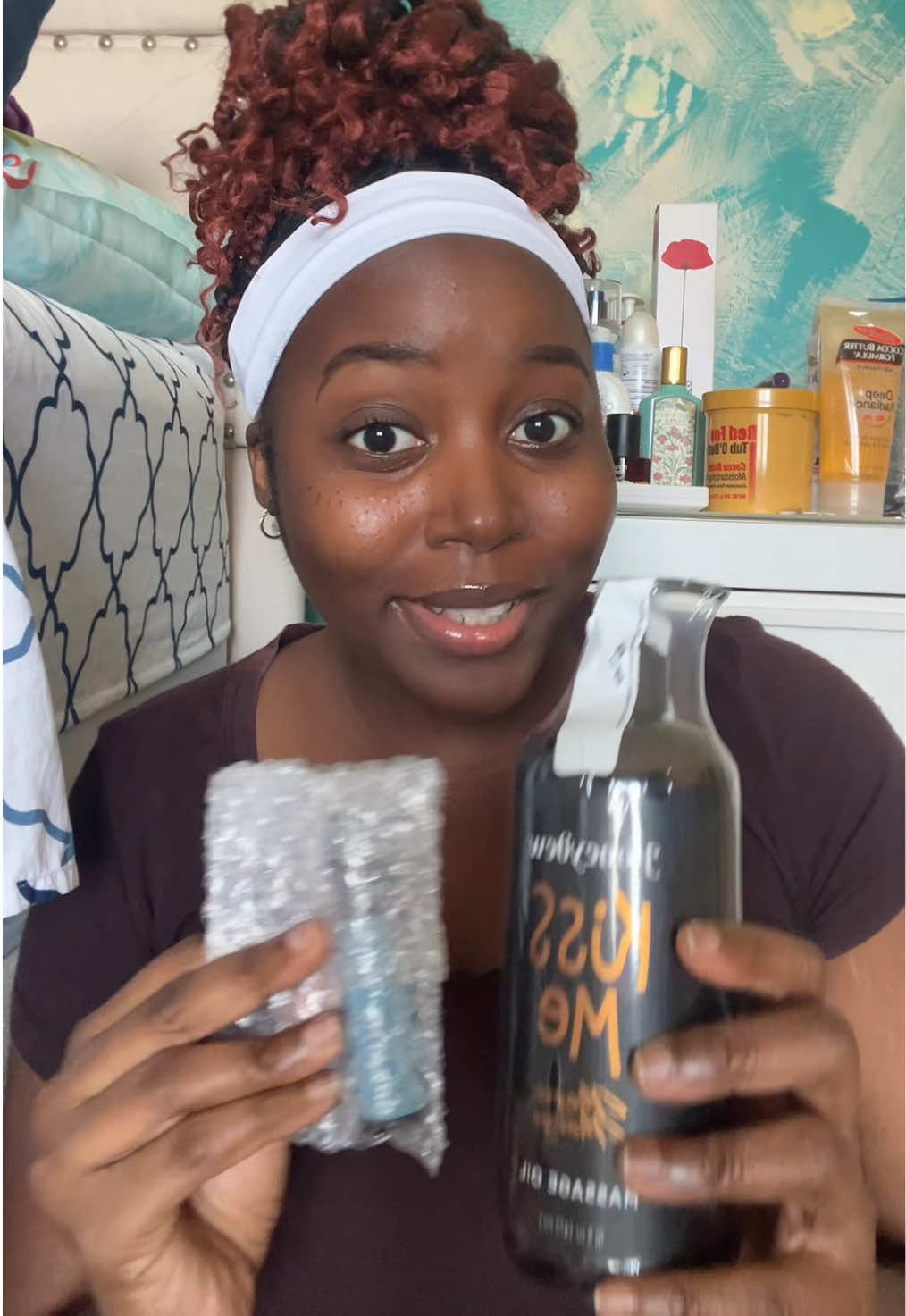 TikTok post by @le_ah__m for Maple Holistics. Caption reads: Thank you @Maple Holistics #maplefamily....