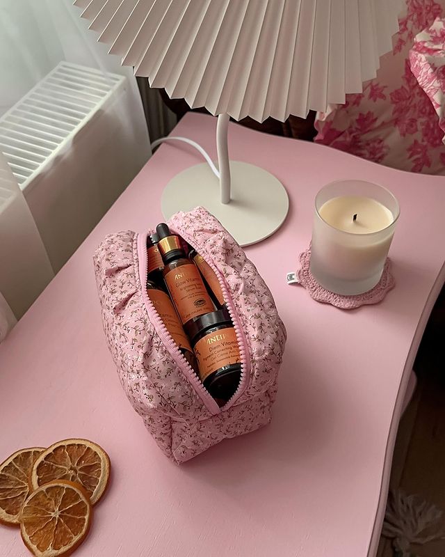 Instagram post by @anoushka_skincare_fragrance for Antipodes Skincare. Caption reads: ADORE @antipodesskincare vitamin c range🍊🌸....