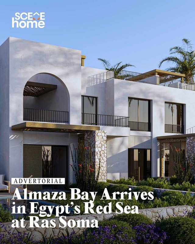 Instagram post by @scenehome for CairoScene. Caption reads: @SceneHome #SceneAD: Travco Properties, the....