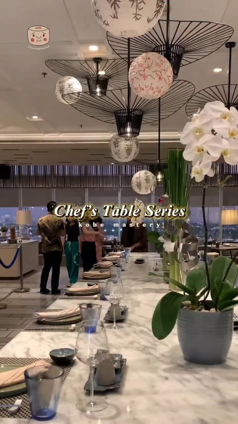 Instagram post by @temanmine_ for Food In Hands. Caption reads: . CHEF’S TABLE SERIES – CHAPTER 3: KOBE MASTERY....