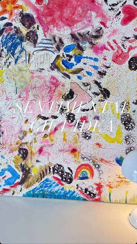 Instagram post by @thelifeofclaire_ for Officeworks. Caption reads: I wanted something for my 40th that I could keep....