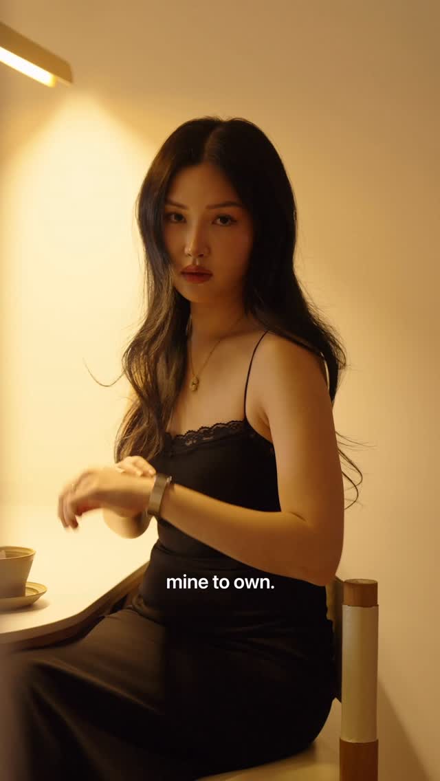 Instagram post by @hashyyusof for TISSOT. Caption reads: I define success on my own terms. Moving with....