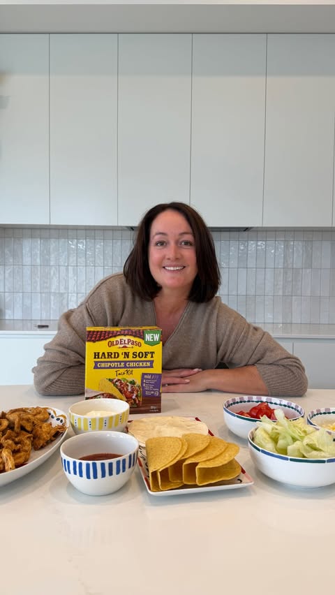 Instagram post by @adele_barbaro for Old El Paso. Caption reads: Spice up Taco Tuesday! Old El Paso™ have launched....