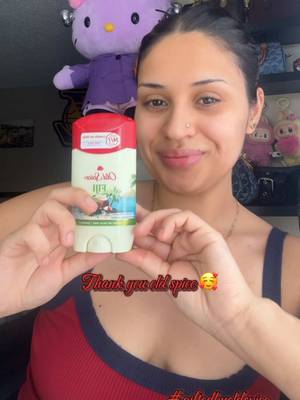 TikTok post by @fancyynancyy21 for Chimeable. Caption reads: [...] desert necessities 🌴 @Old Spice US....