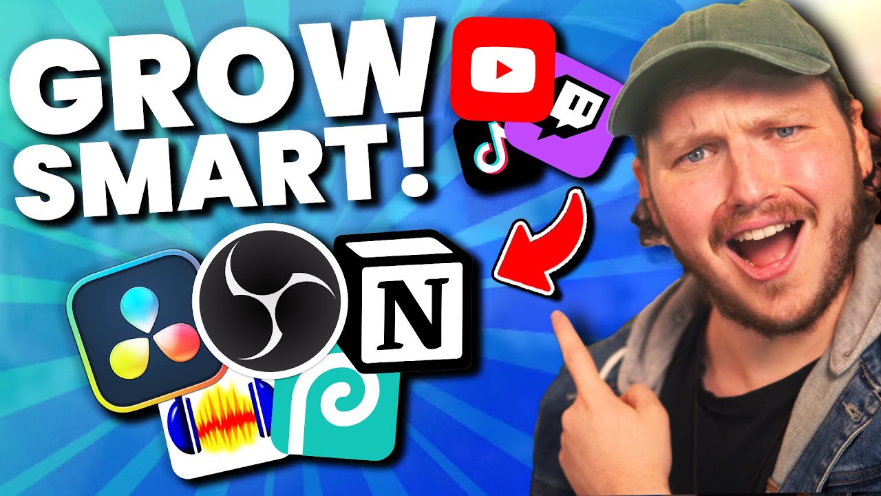 YouTube post by @StreamScheme for Envato. Caption reads: 51 FREE Tools EVERY Creator NEEDS To USE!.