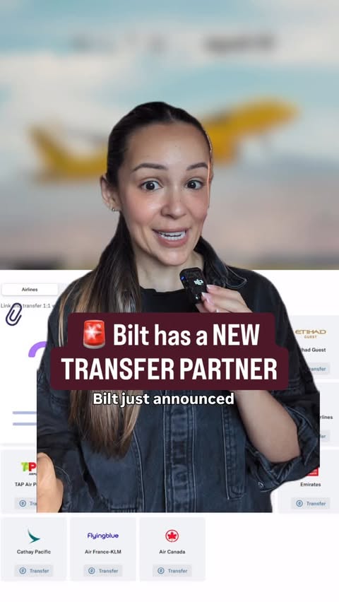 Instagram post by @journeyonpoints for Spirit Airlines. Caption reads: [...] you can move your @bilt points to Spirit....