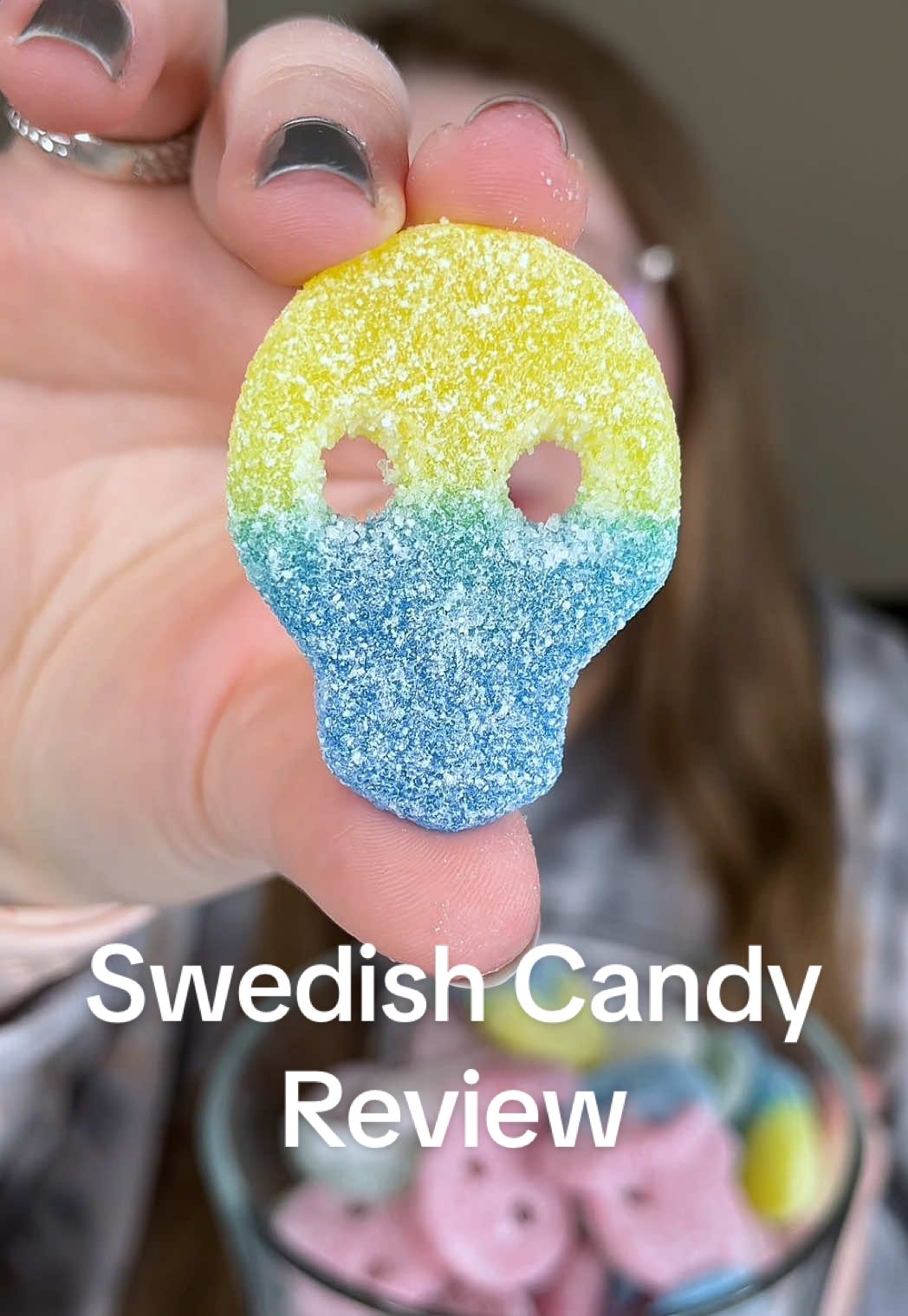 TikTok post by @emilymakesit101 for BonBon NYC. Caption reads: [...] swedishcandy, bonbon, bonbonnyc,....