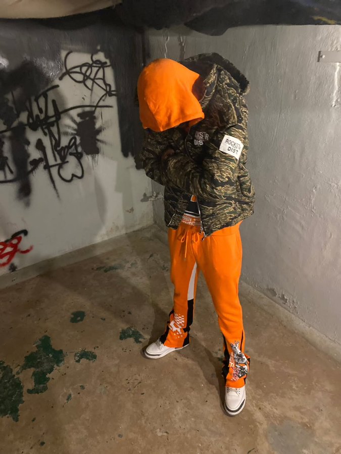 Instagram post by @n8lou for Rockstar Original. Caption reads: Stack Or Starve Sink Or Swim 🧡 Use Code ->....